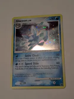Pokemon Glaceon 5/100 Holo Rare Majestic Dawn Moderately Played - Image 2
