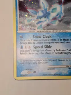 Pokemon Glaceon 5/100 Holo Rare Majestic Dawn Moderately Played - Image 5