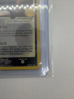 Pokemon TCG Umbreon Gold Star 17/17 Celebrations Classic Collection Holo NM - Image 4