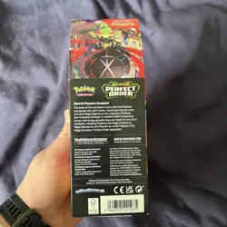 Pokemon TCG Mega Evolution Perfect Order Half Booster Box 12 Not Sealed - Image 3