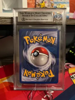 Pokemon TCG 2003 Aquapolis Houndoom Rare #14 Reverse Holo BGS 8.5 NM-MT+ - Image 2