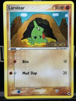 Larvitar - 51/101 - Pokemon Dragon Frontiers Reverse Holo NM - Image 2