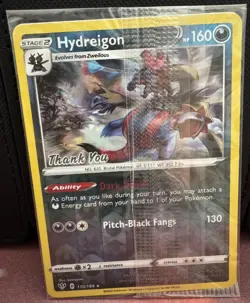Pokemon Sealed Hydreigon Thank You Promo 110/189 Holofoil - Image 1