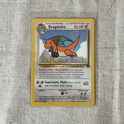 Dragonite Black Star Promo 5 1999 WB Pokemon The First Movie WOTC Vintage - Image 1