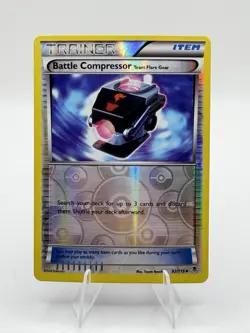 Battle Compressor - 92/119 - Phantom Forces - Reverse Holo - NM Pokemon TCG - Image 1