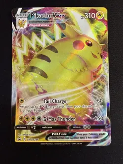 Pokemon TCG Pikachu VMAX SWSH286 Holo - Image 1