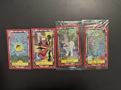 MetaZoo Seance eBay Full Holo Tarot Card Lot of 4! Strength, The World And More! - Image 1