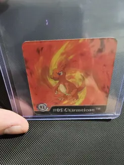 Charmander Charmeleon Charizard 02 Artbox Action Flipz Series 1 Pokemon 1999 MP - Image 2
