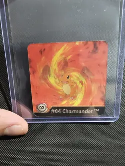 Charmander Charmeleon Charizard 02 Artbox Action Flipz Series 1 Pokemon 1999 MP - Image 3