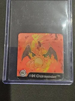 Charmander Charmeleon Charizard 02 Artbox Action Flipz Series 1 Pokemon 1999 MP - Image 5
