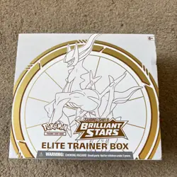 Pokemon TCG Brilliant Stars Elite Trainer Box new Sword Shield SWSH - Image 1