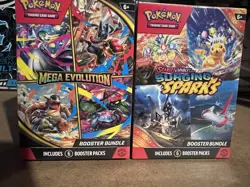 Pokemon TCG Mega Evolution & Surging Sparks Booster Bundle 2 Box Set - Image 1