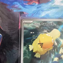 Misty's Psyduck 193/182 Illustration Rare NM Destined Rivals Pokemon Near Mint - Image 5