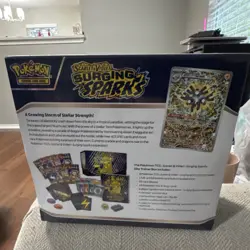 Pokemon Scarlet & Violet Surging Sparks Elite Trainer Box Pikachu Magneton TCG - Image 2