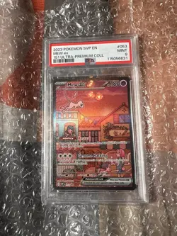 Pokemon TCG Mew EX SVP 053 - 151 Ultra Premium Collection Promo - PSA 9 - Image 1