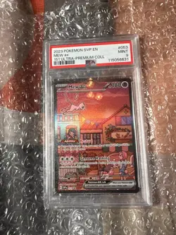 Pokemon TCG Mew EX SVP 053 - 151 Ultra Premium Collection Promo - PSA 9 - Image 4