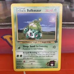 Pokemon TCG Erika’s Bulbasaur 39/132 Gym Challenge Unlimited Uncommon WOTC - Image 3