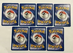 Vintage Pokemon Team Rocket First Edition Lot WOTC Psyduck Slowpoke Ponyta - Image 2