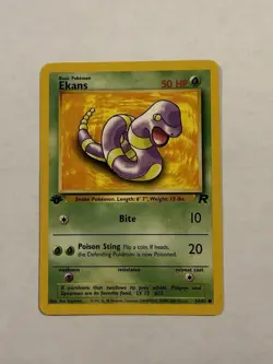 Vintage Pokemon Team Rocket First Edition Lot WOTC Psyduck Slowpoke Ponyta - Image 5