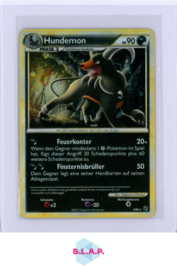 HUNDEMON POKEMON 5/90 2010 UNERSCHROCKEN HOLO RARE GERMAN - Image 1