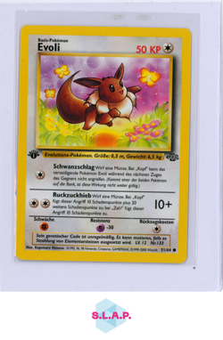 EVOLI POKEMON 51/64 1999 DSCHUNGEL 1ST COMMON GERMAN - Image 1