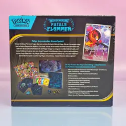 POKEMON - 2025 FATALE FLAMMEN TOPER TRAINER BOX DEUTSCH - Image 2