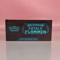 POKEMON - 2025 FATALE FLAMMEN TOPER TRAINER BOX DEUTSCH - Image 5