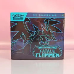 POKEMON - 2025 FATALE FLAMMEN TOPER TRAINER BOX DEUTSCH - Image 1