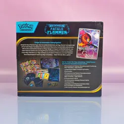 POKEMON - 2025 FATALE FLAMMEN TOPER TRAINER BOX DEUTSCH - Image 2