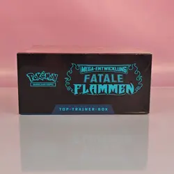 POKEMON - 2025 FATALE FLAMMEN TOPER TRAINER BOX DEUTSCH - Image 5