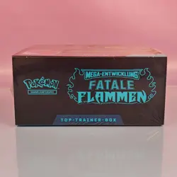 POKEMON - 2025 FATALE FLAMMEN TOPER TRAINER BOX DEUTSCH - Image 5