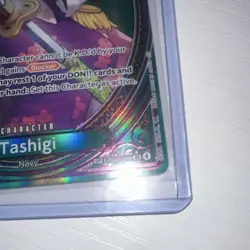 Bandai Tashigi EB03-018 SP SR Foil Alternate Art Heroines One Piece CCG - Image 3