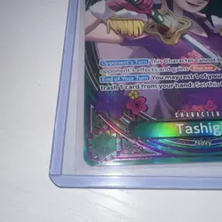 Bandai Tashigi EB03-018 SP SR Foil Alternate Art Heroines One Piece CCG - Image 4