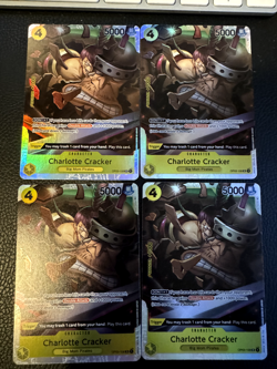 OP03-108 SR CHARLOTTE CRACKER One Piece TCG × 4 Playsey - Image 1