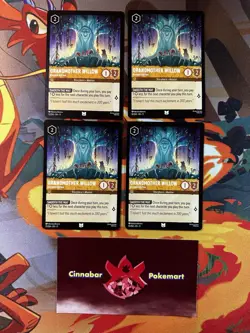 x4 Grandmother Willow - Ancient Advisor - 13/204 Winterspell - Uncommon Lorcana - Image 1