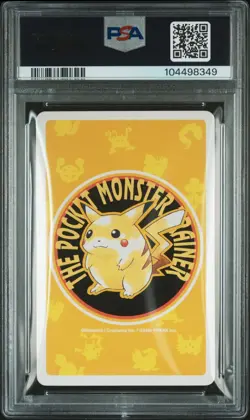 PSA 10 Raichu Pokemon Yellow Poker/Playing Card 3 of Diamonds (POP 5) - Image 2