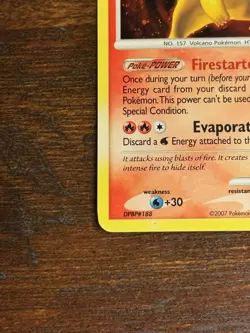 Pokemon Typhlosion TCG Mysterious Treasures Holo Card 16/123 Rare LP - Image 5