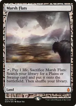 Marsh Flats [Zendikar Expeditions] Foil Near Mint - Image 1