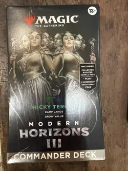 Modern Horizons 3 Commander Deck - Tricky Terrain MTG Brand New in box - Image 1
