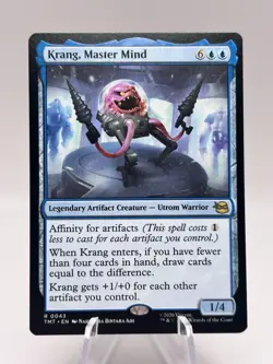 Krang, Master Mind 0043 Teenage Mutant Ninja Turtles TMT MTG NM - Image 1