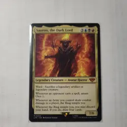 MTG Sauron, the Dark Lord The Lord of the Rings 224 NM - Image 4