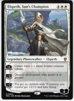 Elspeth, Sun's Champion M Commander: Murders at Karlov Manor 62 NM - Image 1