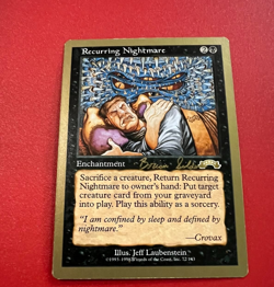 Recurring Nightmare - Championships 1998 -Brian Selden-MTG - Magic the Gathering - Image 1