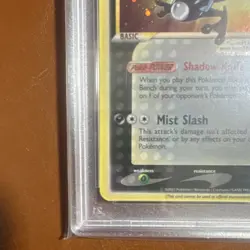 Pokemon Greninja Star Gold Star Holo Promo SWSH144 Sword & Shield PSA 9 Card - Image 3