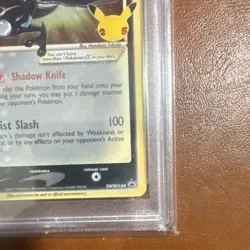 Pokemon Greninja Star Gold Star Holo Promo SWSH144 Sword & Shield PSA 9 Card - Image 4