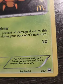 Pokemon Dwebble 003/012 McDonald's 2012 Holo - Image 3