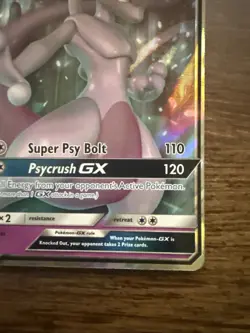 Pokemon TCG Mewtwo-GX 31/68 Hidden Fates Holo NM - Image 5