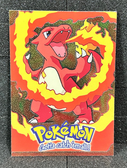 Charmeleon Foil Topps Pokemon The Movie Foil E5 Black Logo - Image 1