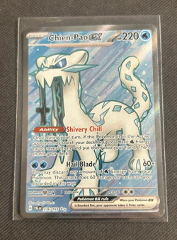 Chien-Pao ex 236/193 Ultra Rare SV02: Paldea Evolved NM Pokemon - Image 1