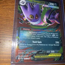 Mega Gengar EX 125 Ascended Heroes NM Pokemon Full Art Double Rare Holo - Image 2